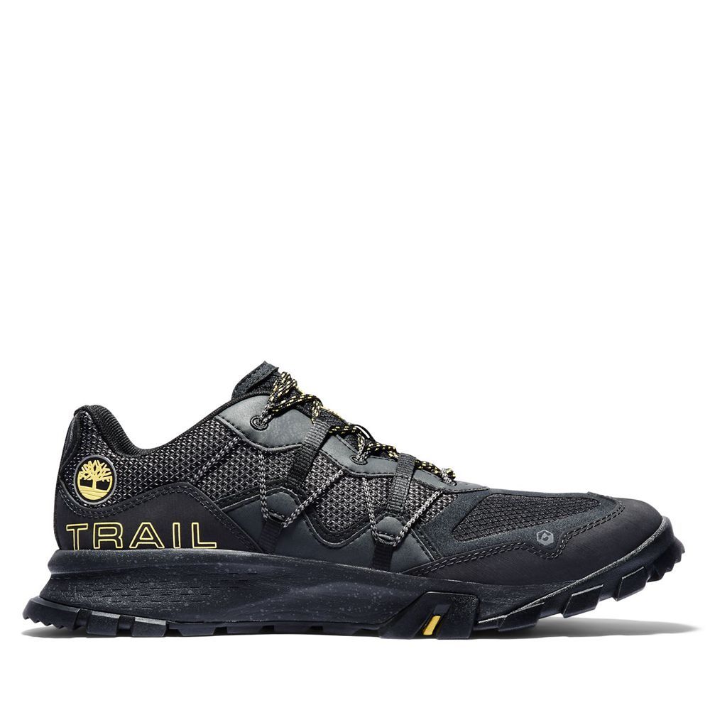 Zapatillas Timberland Argentina Hombre - Garrison Trail Hiking - Negras - VHBMKE-017